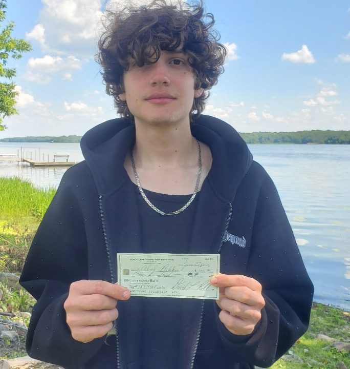 Congratulations to July 2026 Tagged Panfish Marathon winner Abel Bakker from Hammond, NY! Caught $100 tagged fish sponsored by MX Fuels.