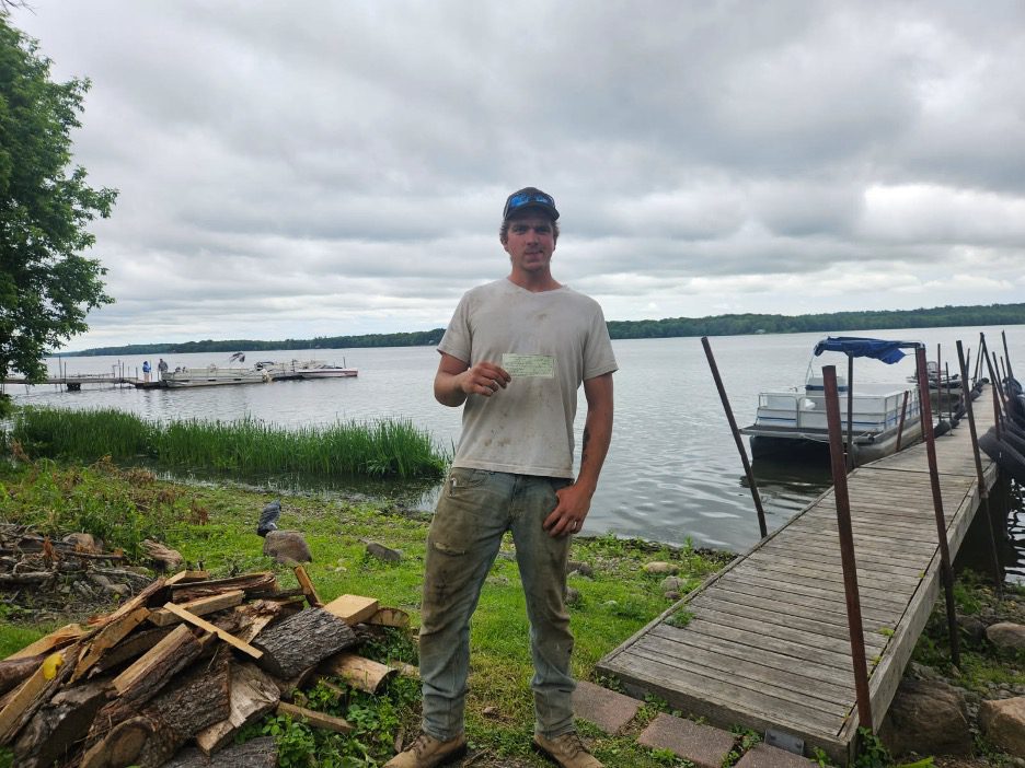 Congratulations to June 2026 Tagged Panfish Marathon winner Elijah Ellis from Heuvelton, NY! Caught $100 tagged fish sponsored by J.C. Merriman’s.