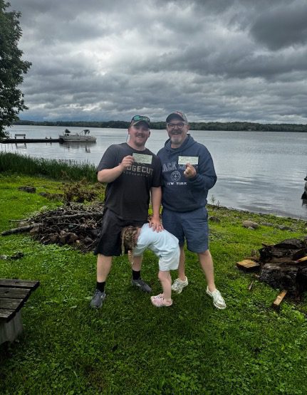 Congratulations to June 2026 Tagged Panfish Marathon winners Albert Wolfgang III and Albert Wolfgang IV, from Tower City, PA! Together, they caught $800 worth of tagged fish sponsored by Hog Island Market, Morristown Fuel and Building Supply, St. Lawrence Agency, and Chippewa Bay Fish & Game Club.